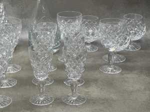 Cut crystal drinkware - 4