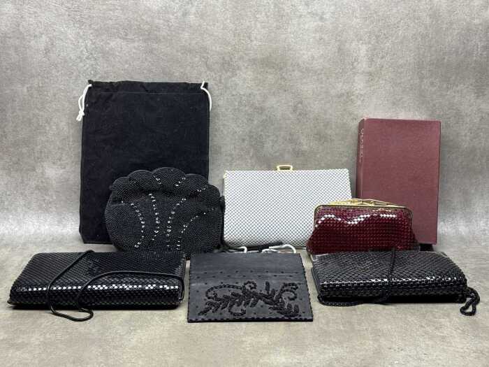 Handbags and clutches, including Glomesh