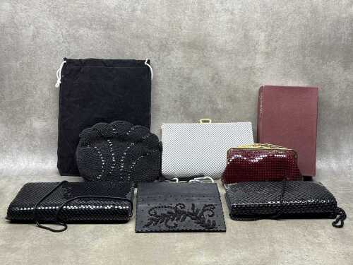 Handbags and clutches, including Glomesh