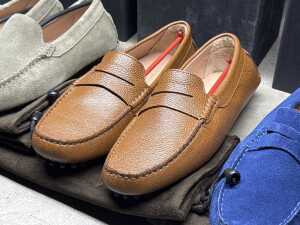 Four NEW pairs of Nappa Tori Australia leather men's shoes, size UK 6 - 3
