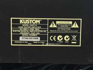 Kustom Dart 10 lead guitar amplifier - 4