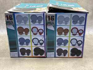 New stock. Two Royal Norfolk ceramic 16 piece dinner sets in boxes - 2