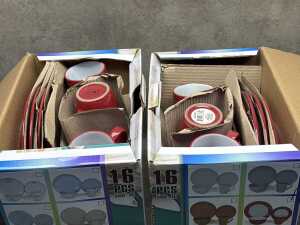 New stock, Two Royal Norfolk ceramic 16 piece dinnersets in boxes - 3