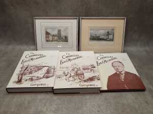 Assorted printed material including a limited edition reprinting of The Chronicles of Early Melbourne Vols. 1-3 by Garryowen - 2