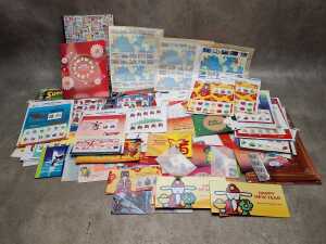 Group of stamps including Christmas Island, Australia