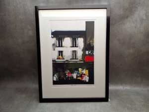 Eisen (Japanese), Paris, limited edition silkscreen print on paper, ed. 91/100