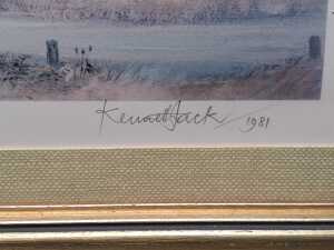 Kenneth Jack (1924-2006), Sunlight Breaking Through, Tilba NSW, 1981. Print on paper - 2