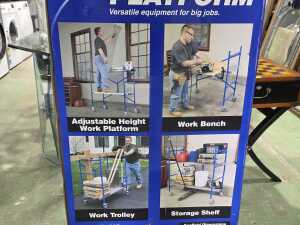 Werner 225 kg mobile adjustable work platform - 3