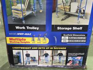 Werner 225 kg mobile adjustable work platform - 4