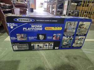 Werner 225 kg mobile adjustable work platform - 5