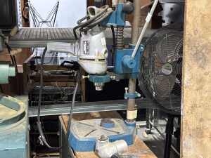 Black & Decker 3/8" Super Duty drill press - 2
