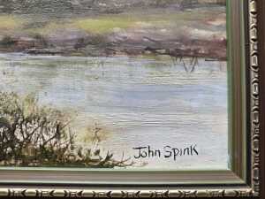 John Spink, Near Moe. Oil painting on board - 3