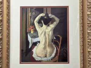 After Henri Matisse, La Coiffure. Framed reproduction print on paper - 3
