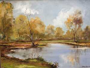 John Spink, Serenity. Oil painting on board - 2