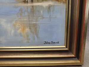 John Spink, Serenity. Oil painting on board - 3