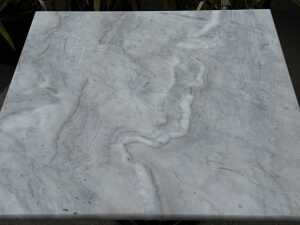 Marble top patio table - 3