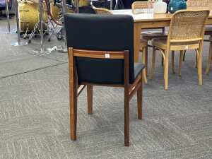Six Australian Blackwood dining chairs - 3