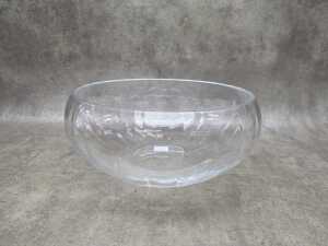 Two Georg Jensen glass bowls in graduating sizes - 3