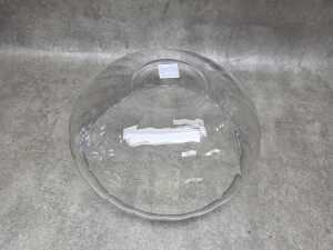 Two Georg Jensen glass bowls in graduating sizes - 4