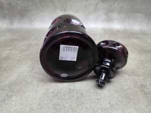 Mid-century amethyst 'Thumbprint' genie bottle - 4
