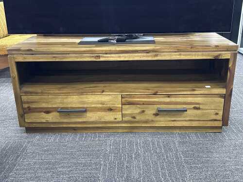 Timber entertainment unit