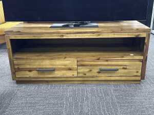 Timber entertainment unit