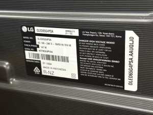 LG G4 65 inch OLED evo 4K smart television RRP $5,299 - 2