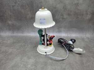 Disney Mickey and Minnie figural porcelain table lamp - 2