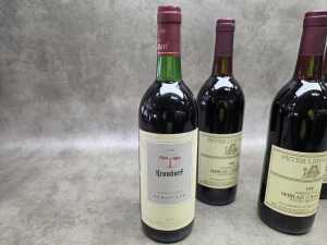 Six bottles of red wine including 5x Peter Lehmann 1982 shiraz/malbec - 3