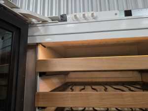 Sub-Zero 132 bottle integrated wine storage cabinet RRP $19,500-$22,500 (left-hand in picture) - 5