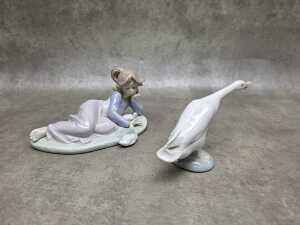 Four Lladro porcelain figures - 5