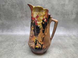 Gordon Wilton art deco ceramic floral design jug