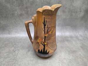 Gordon Wilton art deco ceramic floral design jug - 2