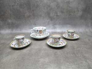 Four porcelain duos