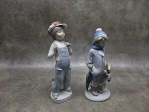Four Lladro porcelain boy figures - 3