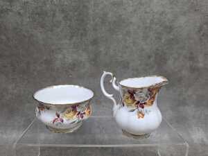 Royal Albert Lenora demitasse coffee setting for four - 2