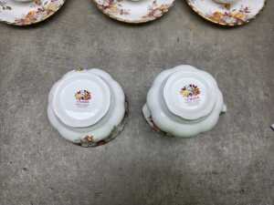 Royal Albert Lenora demitasse coffee setting for four - 4