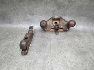 Two Stanley hand planes including N.93 shoulder plane and No.71 router plane