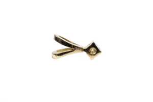 A diamond pendant in 18 carat yellow gold - 3