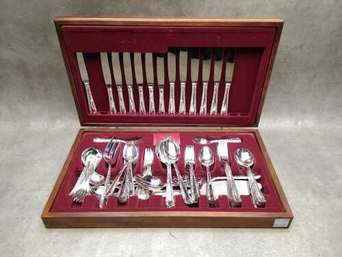 Rodd silver plated cutlery setting for six