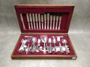 Rodd silver plated cutlery setting for six