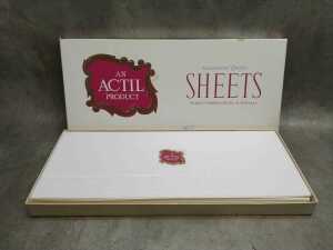 Actil bed sheets and pillowcases as new in original boxes - 2