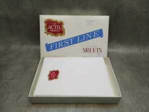 Actil bed sheets and pillowcases as new in original boxes - 3