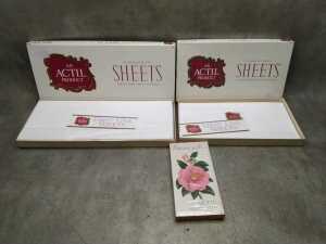 Actil bed sheets and pillowcases as new in original boxes