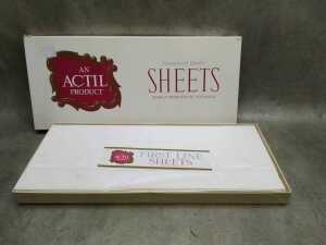 Actil bed sheets and pillowcases as new in original boxes - 2