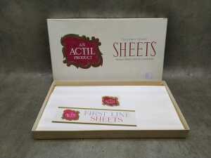 Actil bed sheets and pillowcases as new in original boxes - 3