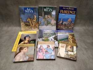 Art History reference books, including Tuscany: Art in Siena - 3