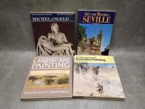 Art History reference books, including Tuscany: Art in Siena - 5