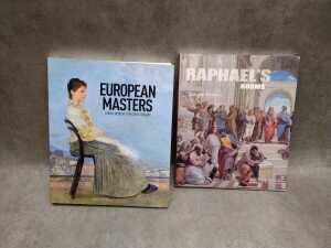 Five Art History books, including European Masters - 3