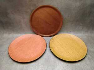 Timber trays, platters and bed breakfast table - 3